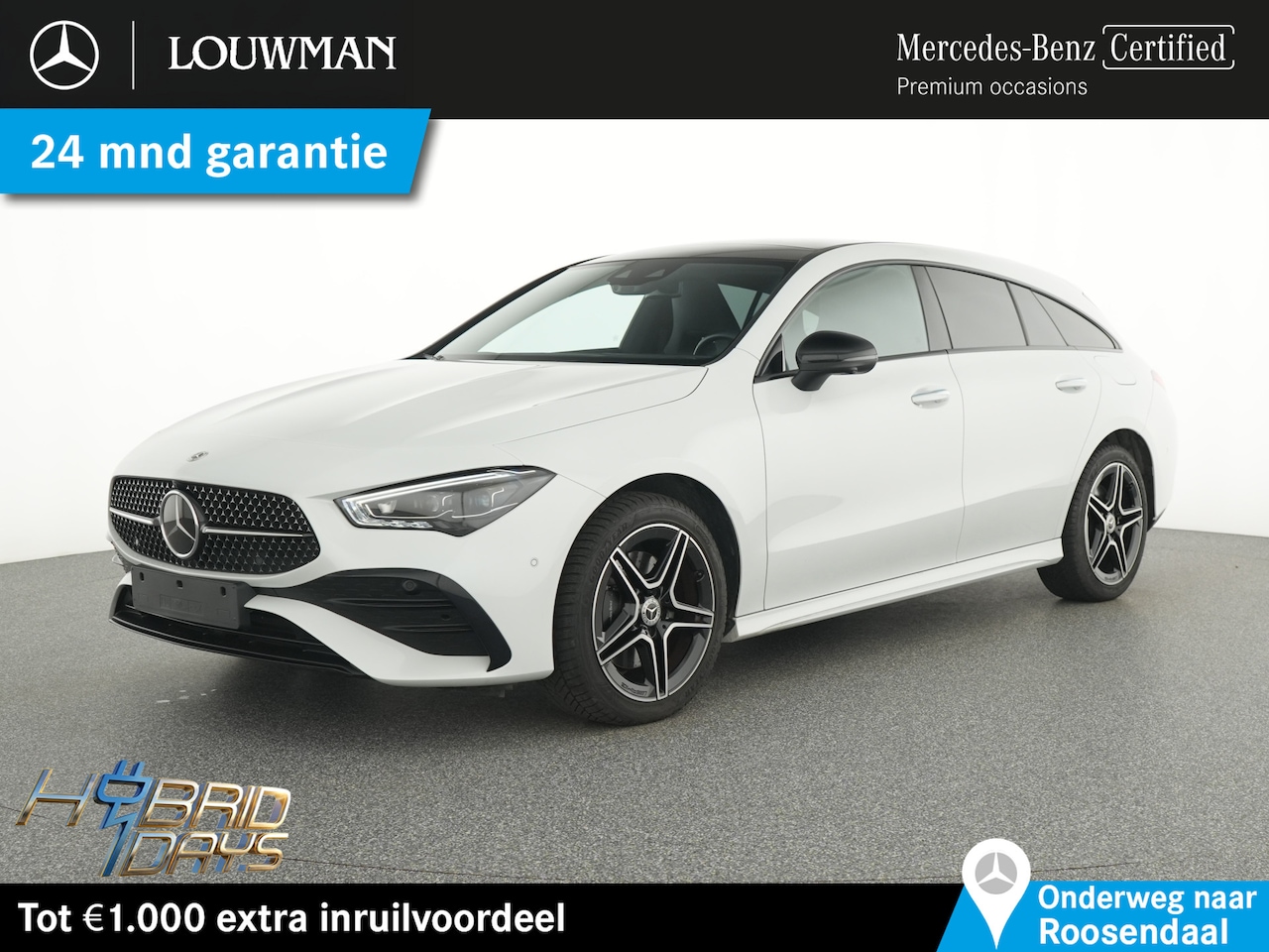 Mercedes-Benz CLA-klasse Shooting Brake - 250 e AMG Plug-In Hybride Trekhaak | AMG Line | Panorama Schuif-Kanteldak | Distronic | He - AutoWereld.nl
