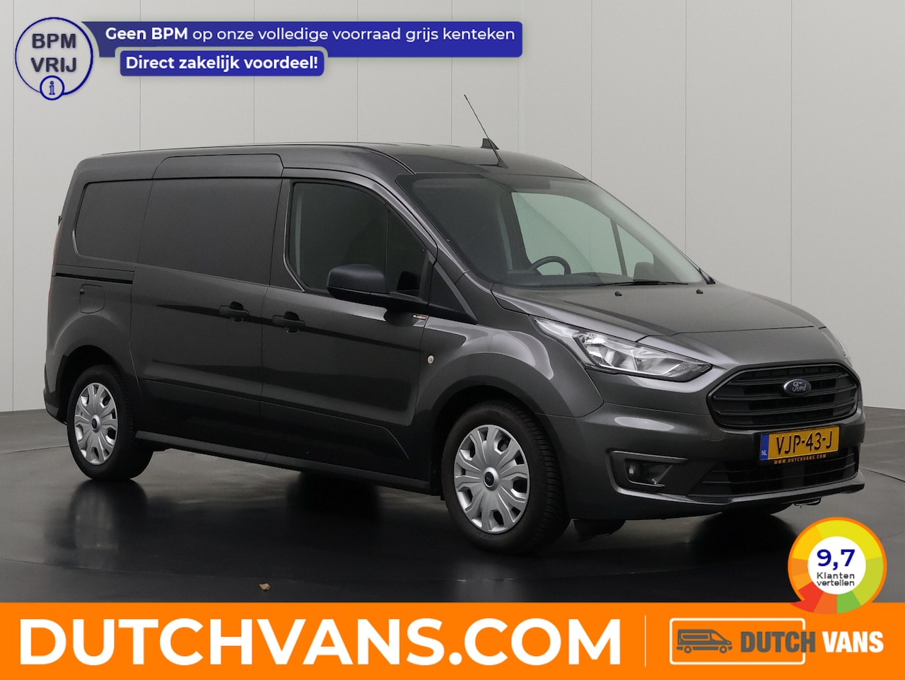 Ford Transit Connect - 1.5 EcoBlue Lang | 3-Zits | Navigatie | Camera | Airco | Cruise | Trekhaak - AutoWereld.nl