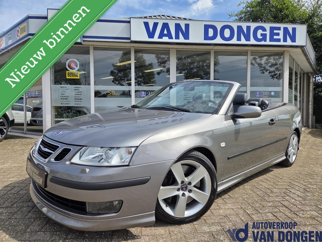 Saab 9-3 Cabrio - 2.0T Aero Automaat | Hirsch Performance | Uniek / 1e Eigenaar | 112.350 KM! - AutoWereld.nl