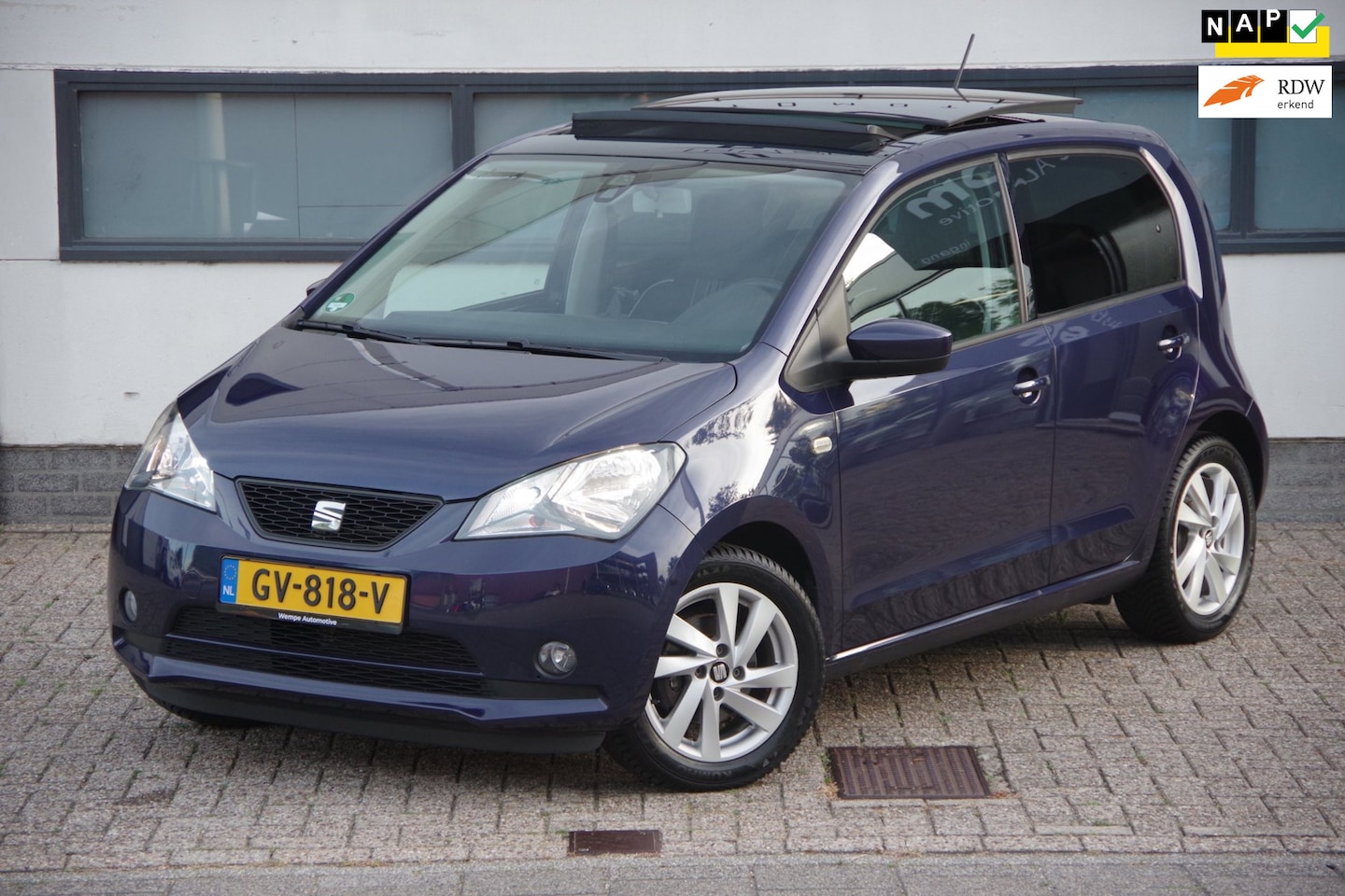 SEAT Mii - 1.0 Sport Connect |NL auto| Pano|Cruise| Zeer goed onderhouden| - AutoWereld.nl