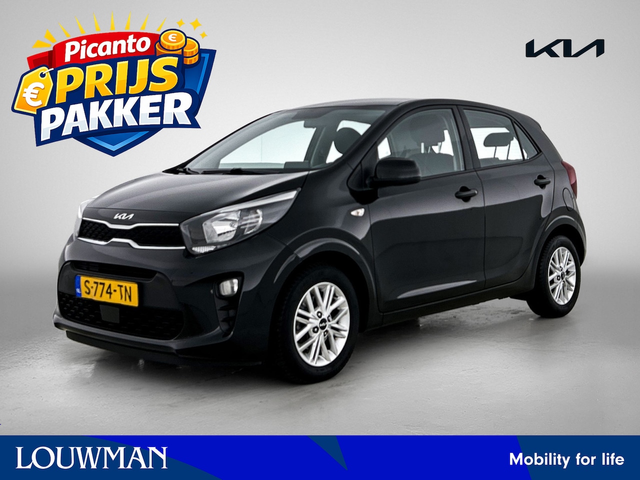 Kia Picanto - 1.0 DPi DynamicLine | Airco | Achteruitrijcamera | Lichtmetalen velgen Prijspakker - AutoWereld.nl