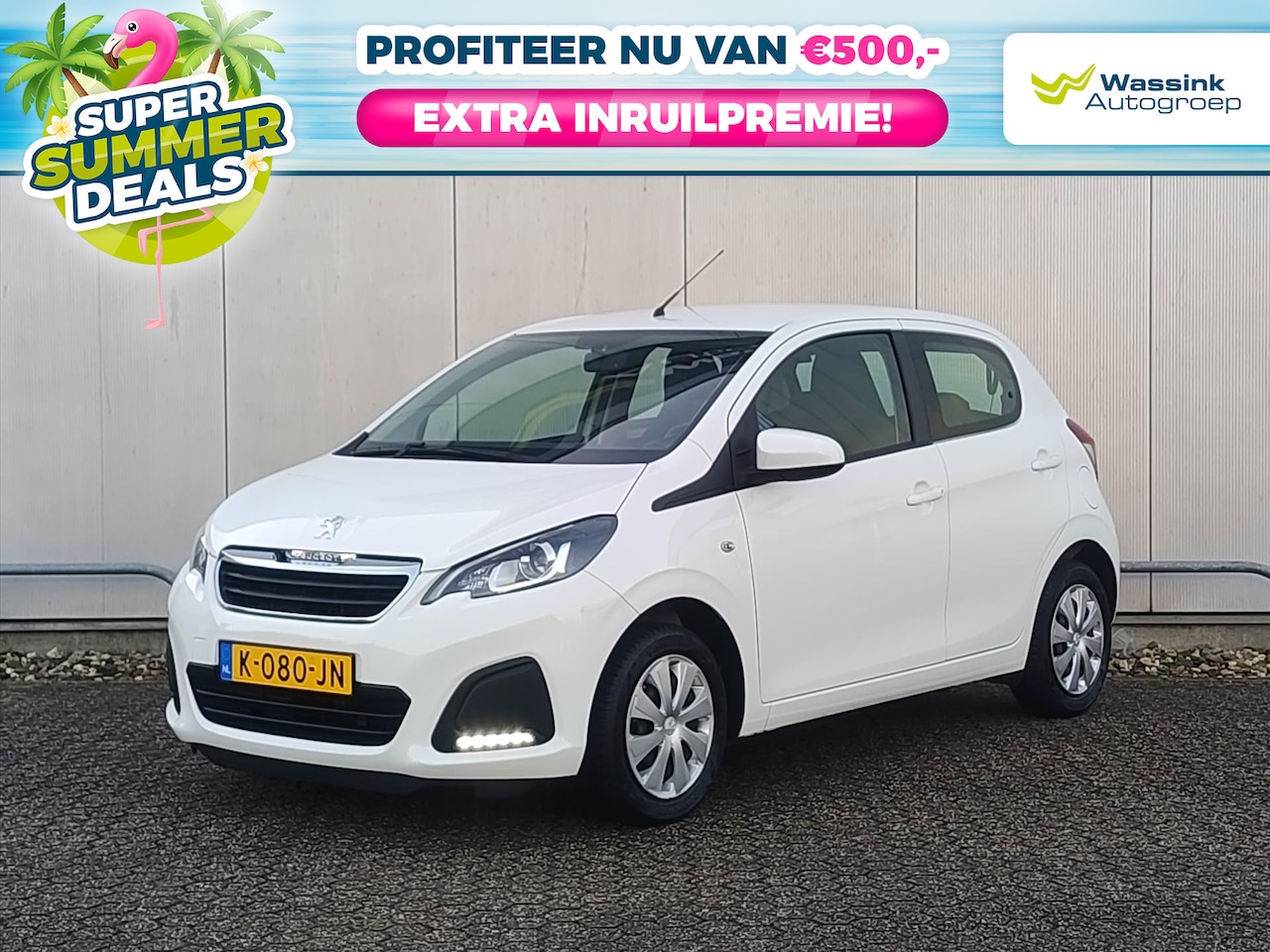 Peugeot 108 - 72pk 5D Active | Summer Deals | Navigatie | Airco | Parkeersensoren - AutoWereld.nl