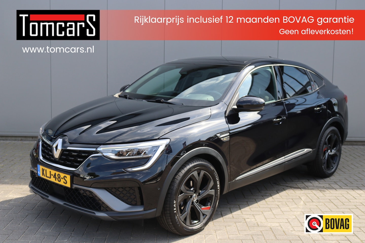 Renault Arkana - 1.3TCE 160PK Mild Hybrid Automaat R.S. line Pano-dak/Gr.-navi/Winter-pack/Leder/Keyfree - AutoWereld.nl