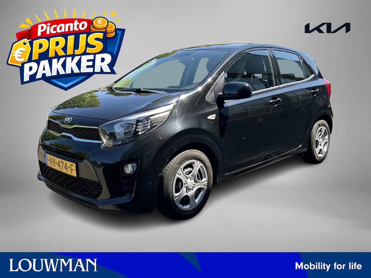 Kia Picanto - 1.0 CVVT ComfortLine Prijspakker - AutoWereld.nl