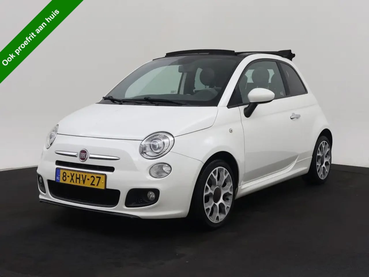 Fiat 500 C - 0.9 TwinAir Turbo 500S CABRIO CLIMA PARKEERSENSOREN - AutoWereld.nl