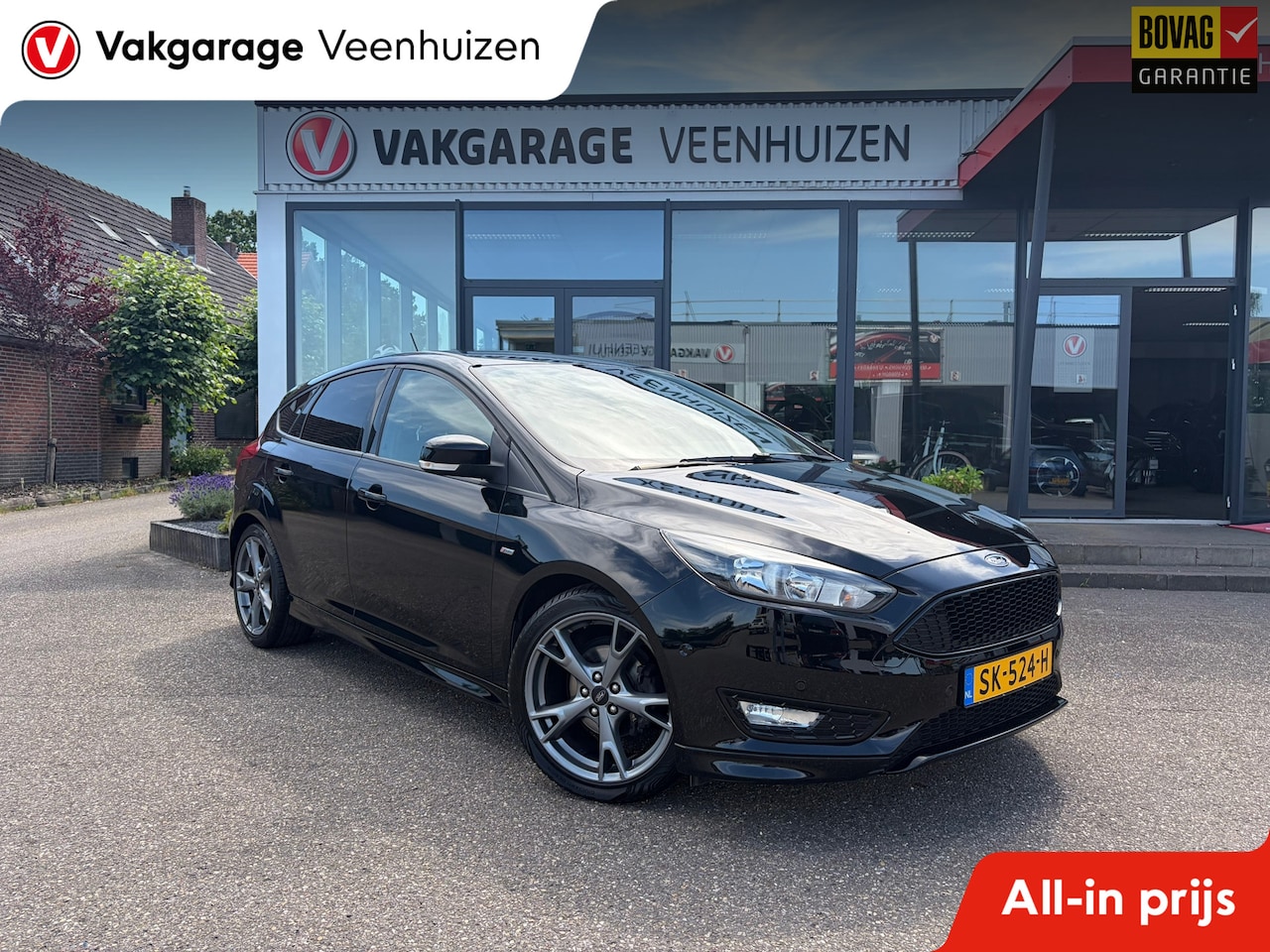 Ford Focus - 1.0 ST-Line|Rijklaar prijs|Cruise|Sensoren|Navi|Climate| - AutoWereld.nl