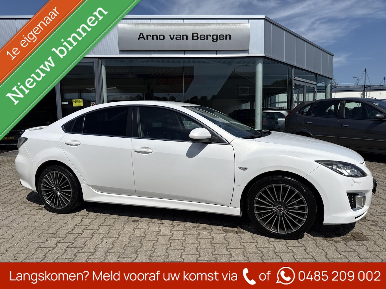 Mazda 6 - 2.0 S-VT TS 2.0 S-VT TS, half leder, climtronic, cruisecontrol, pdc voor en achter, nette auto, afkoms - AutoWereld.nl