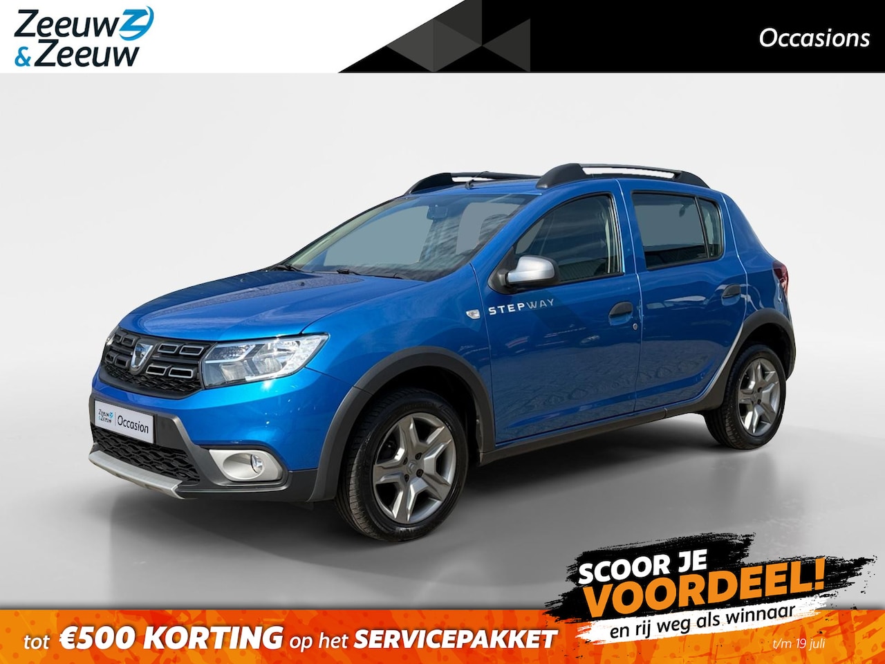 Dacia Sandero Stepway - 0.9 TCe SL | Cruise control | Elektr. ramen voor en achter | Navigatie | Parkeersensor ach - AutoWereld.nl