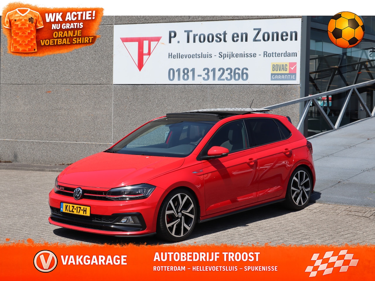 Volkswagen Polo - 2.0 TSI GTI Panoramadak/Stoelverwarming/Navigatie//Digitale teller/Parkeersensoren/Adaptie - AutoWereld.nl