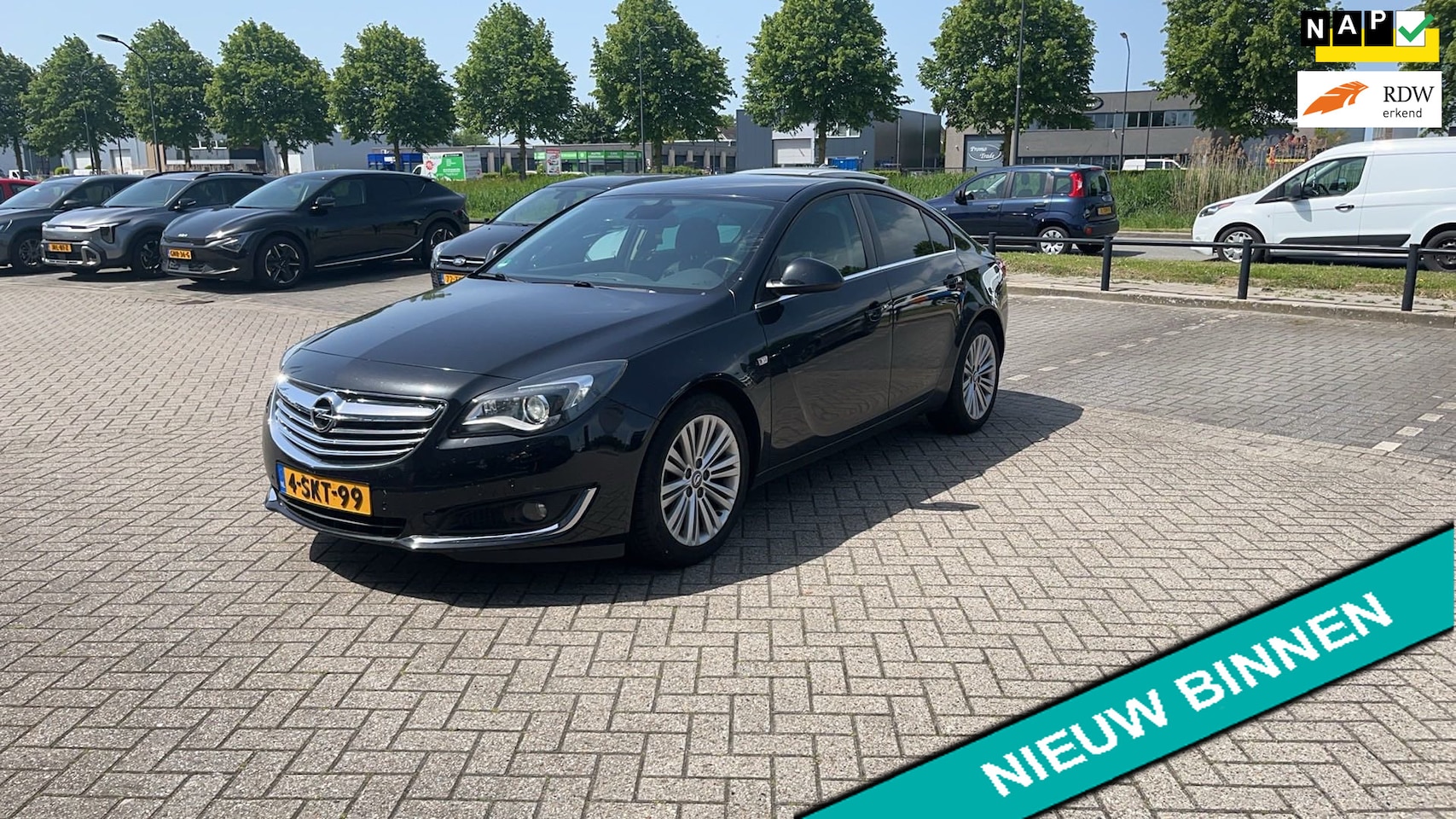 Opel Insignia - 1.4 Turbo 140pk 5-deurs Clima Navi Trekhaak 1250kg. - AutoWereld.nl