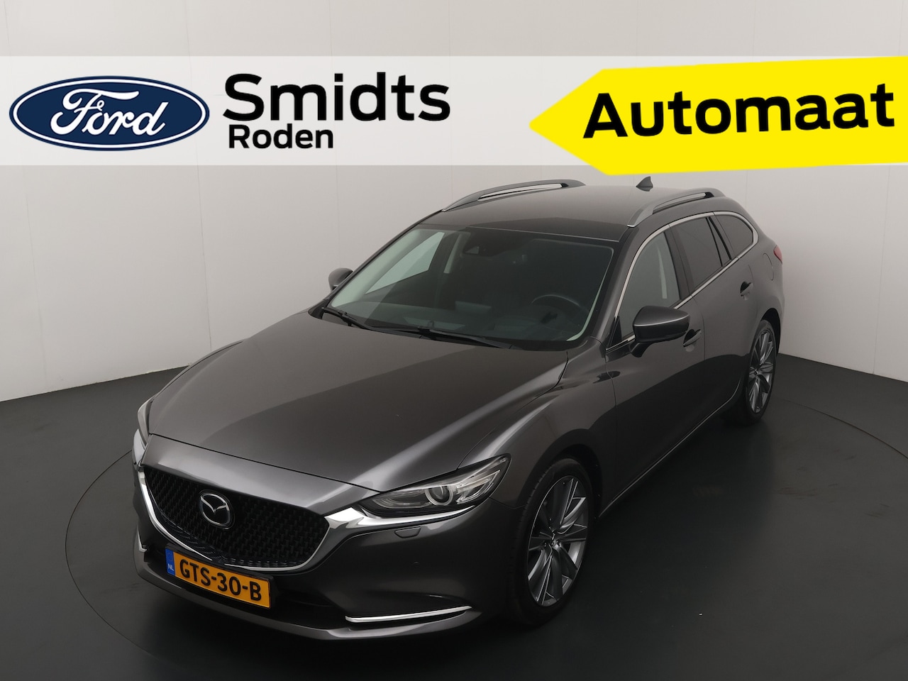 Mazda 6 Sportbreak - 2.0 SkyActiv-G 165 | 19-inch | 360 camera | Head up display | LED | privacy glass | - AutoWereld.nl