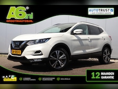 Nissan Qashqai - 1.2 N-Connecta Panoramadak Navigatie Achteruitrijcamera Clima Cruise Bluetooth