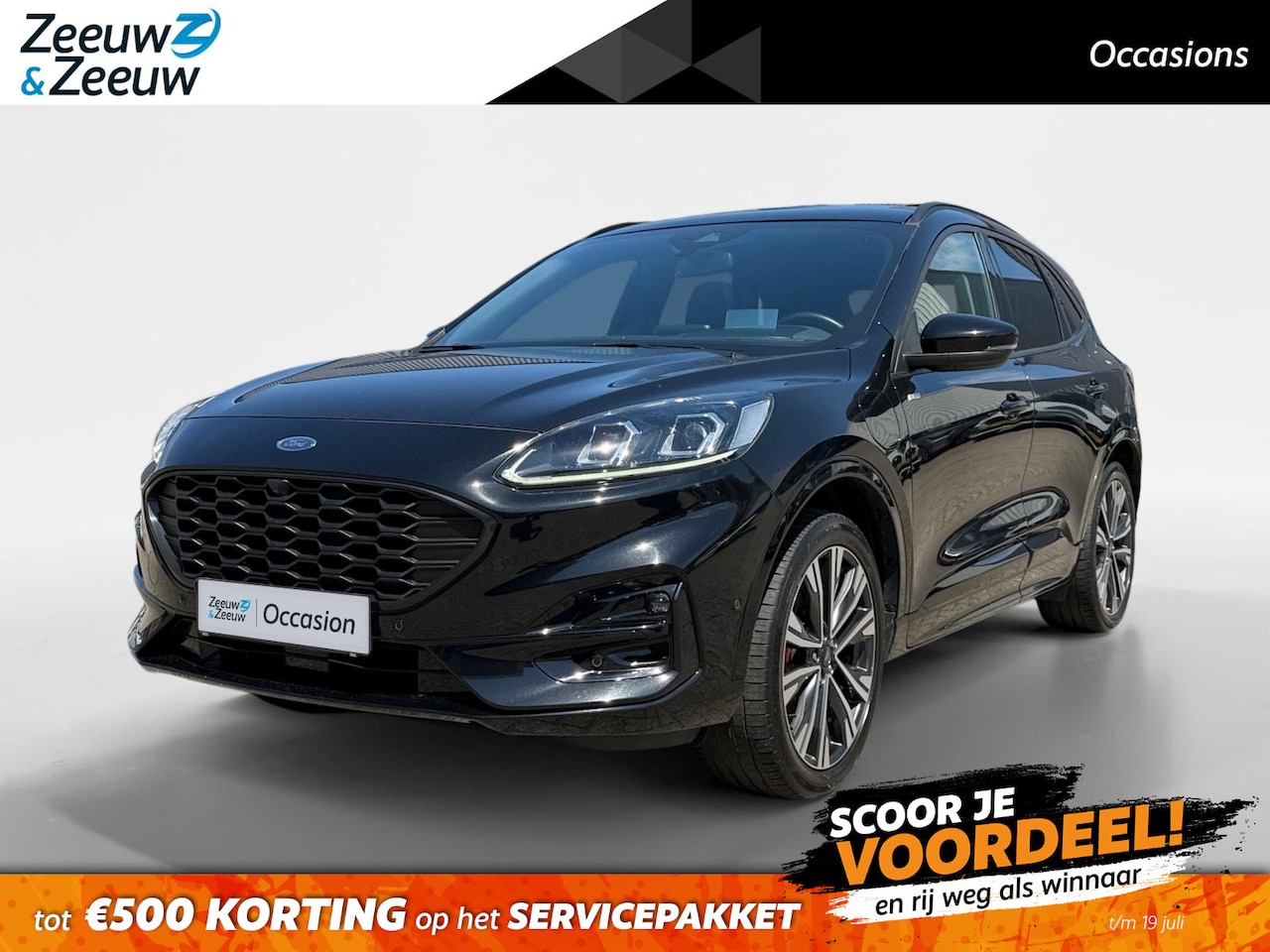 Ford Kuga - 2.5 PHEV ST-Line X | Dealer onderhouden | Adapt. Cruise control | BLIS | Pano dak | Elektr - AutoWereld.nl
