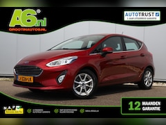 Ford Fiesta - 1.0 EcoBoost Titanium 95PK Navigatie Carplay Android LMV LED Stuur & Stoelverwarming