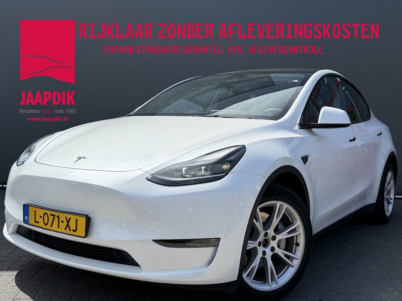 Tesla Model Y - BWJ 2021 Long Range 351 PK AWD 75 kWh PANO | FULL LED | STOEL + STUURVERW. | 360 CAMERA | - AutoWereld.nl