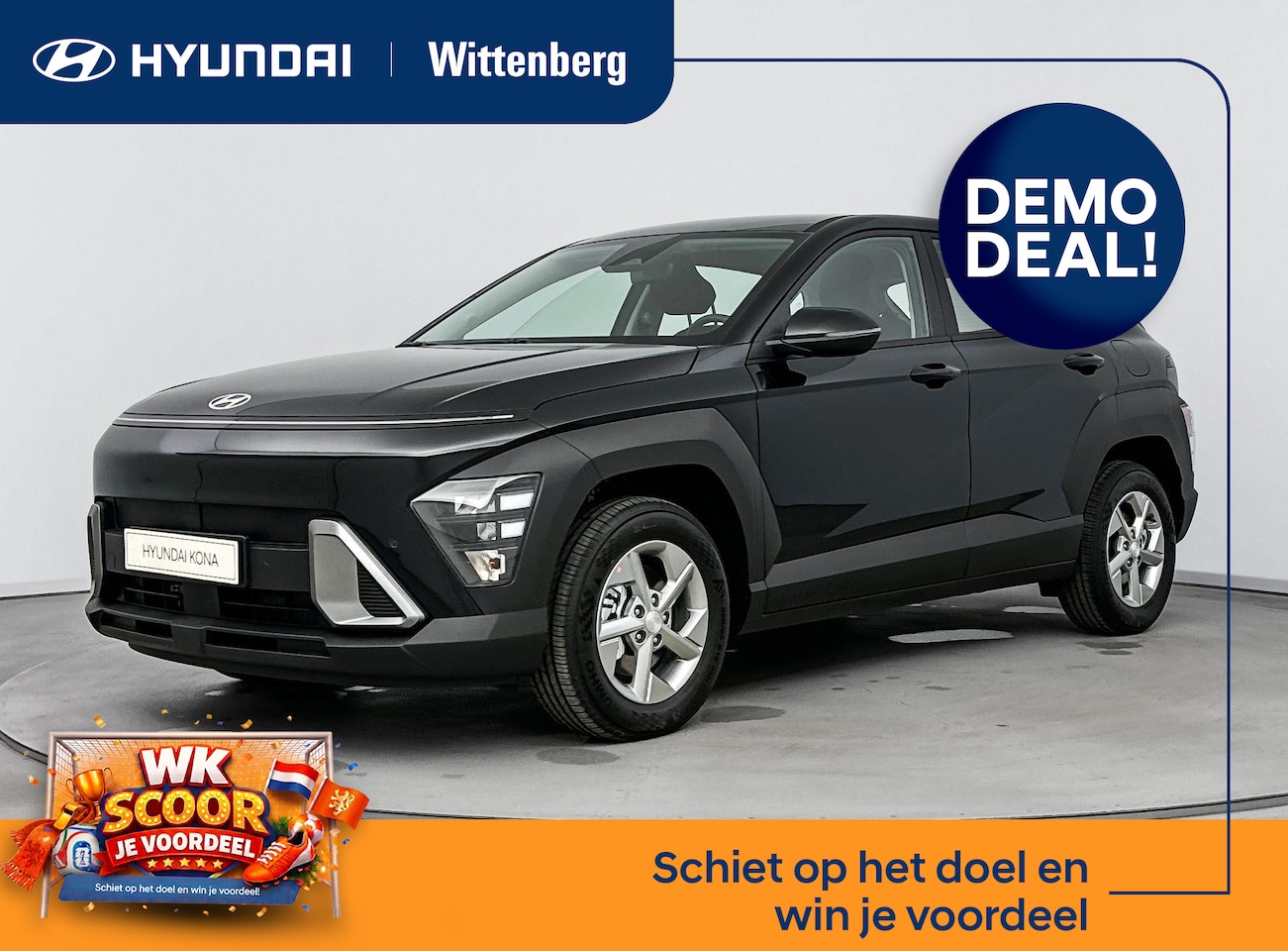 Hyundai Kona - 1.6 GDI HEV E-Motion | Apple Carplay/Android Auto | Lichtmetalen velgen 16" | Navigatiesys - AutoWereld.nl