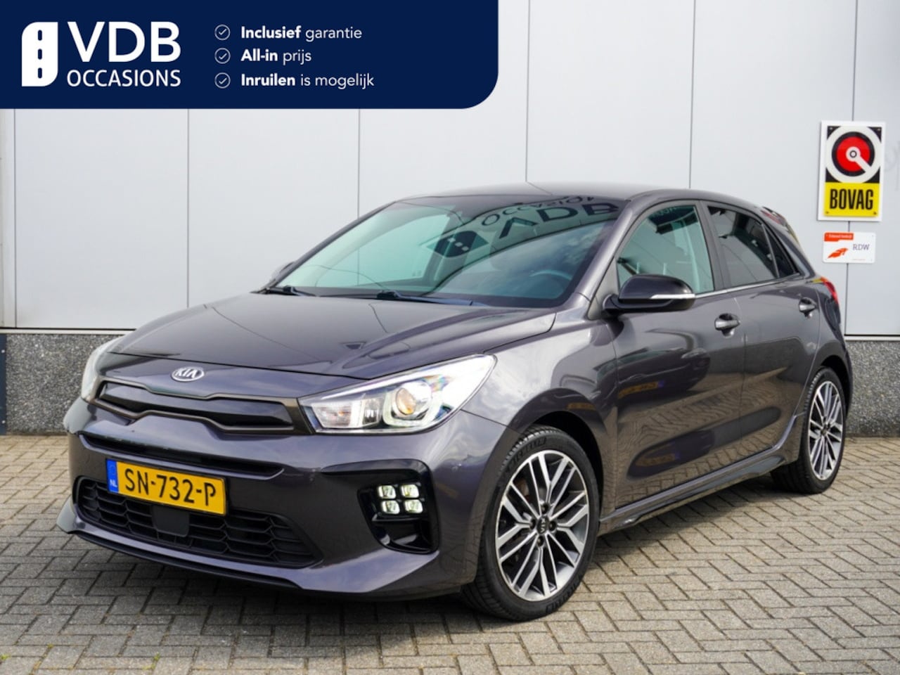 Kia Rio - 1.0 TGDI GT-Line Keyless | Clima | Led | Trekhaak | NAP - AutoWereld.nl