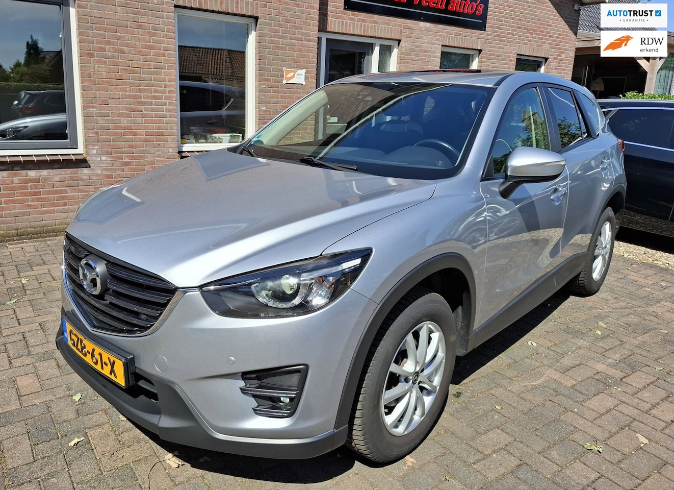 Mazda CX-5 - 2.0 SkyActiv-G 160 PK 4WD. 100% dealer onderhouden. O.a. navi, camera, leder, cruise, stoe - AutoWereld.nl
