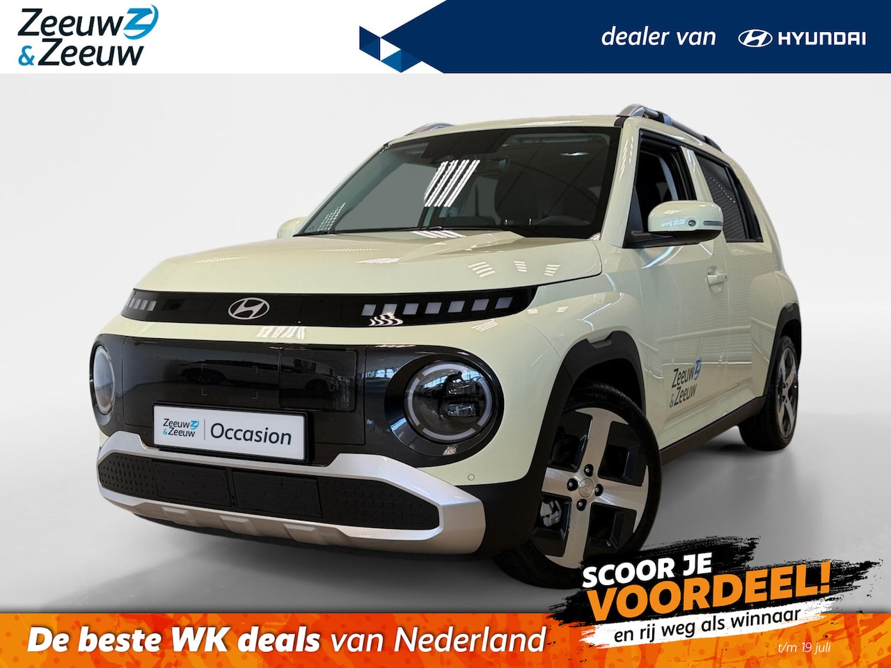 Hyundai Inster - 49KWH | EVOLVE SKY | OPEN DAK | NAVI | CAMERA | - AutoWereld.nl