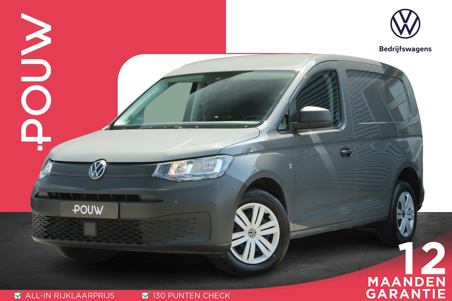 Volkswagen Caddy Cargo - 2.0 TDI 122pk DSG Comfort | Cruise Control | Parkeensensor Achter | DAB | Airco - AutoWereld.nl