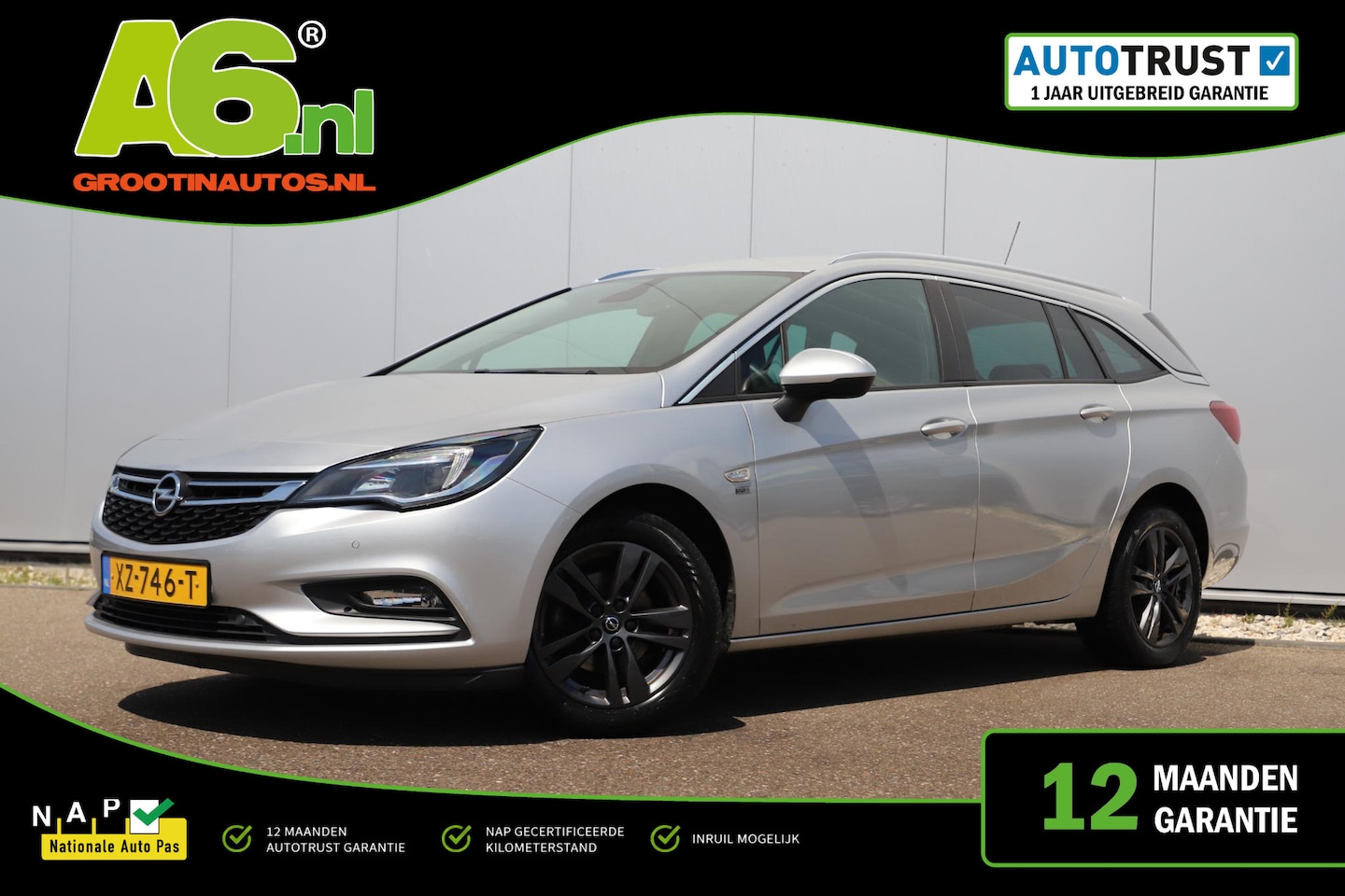 Opel Astra Sports Tourer - 1.0 Turbo 120 Jaar Edition 105PK Navigatie Carplay Android 16 inch LMV Climate Cruise Cont - AutoWereld.nl