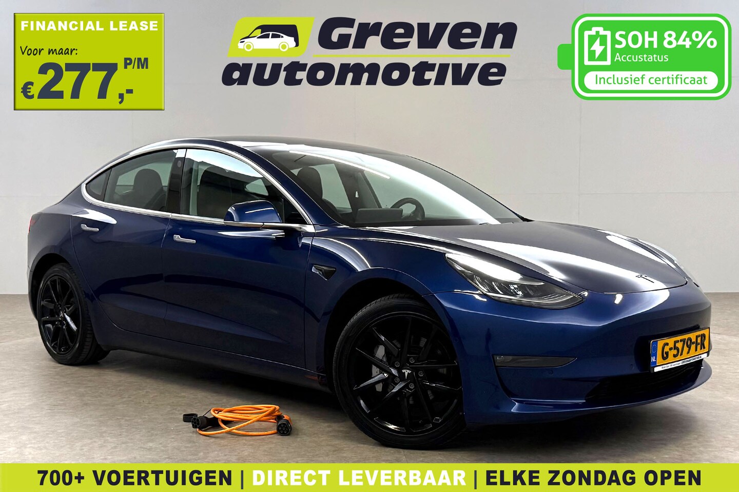 Tesla Model 3 - Long Range RWD Long Range AWD 75 kWh | Snelladen | SOH 84% | Autopilot | Pano | Virtual | Camera | Cruise - AutoWereld.nl