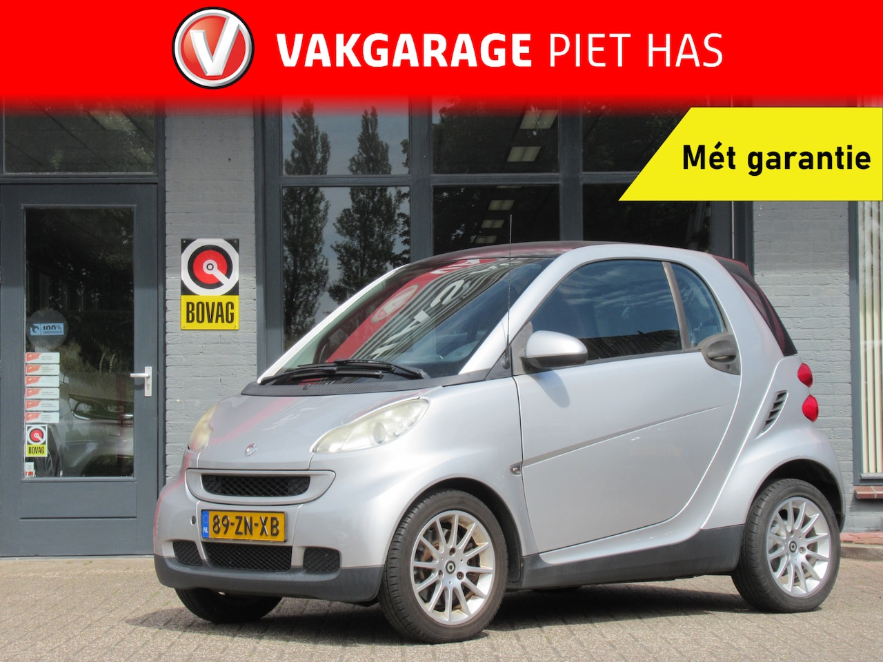 Smart Fortwo coupé - 1.0 mhd Passion| Automaat| | Airco | Radio-CD | Parkeersensoren | Incl. Garantie | Lichtme - AutoWereld.nl