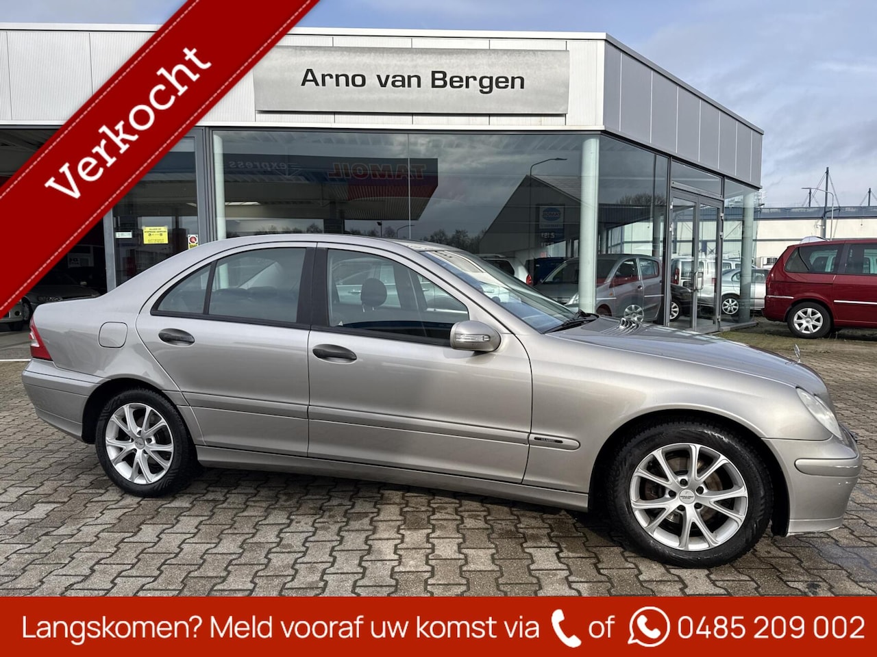Mercedes-Benz C-klasse - 180 K. Classic 180 K. Classic, climatronic, cruisecontrol, trekhaak, nette auto ! - AutoWereld.nl