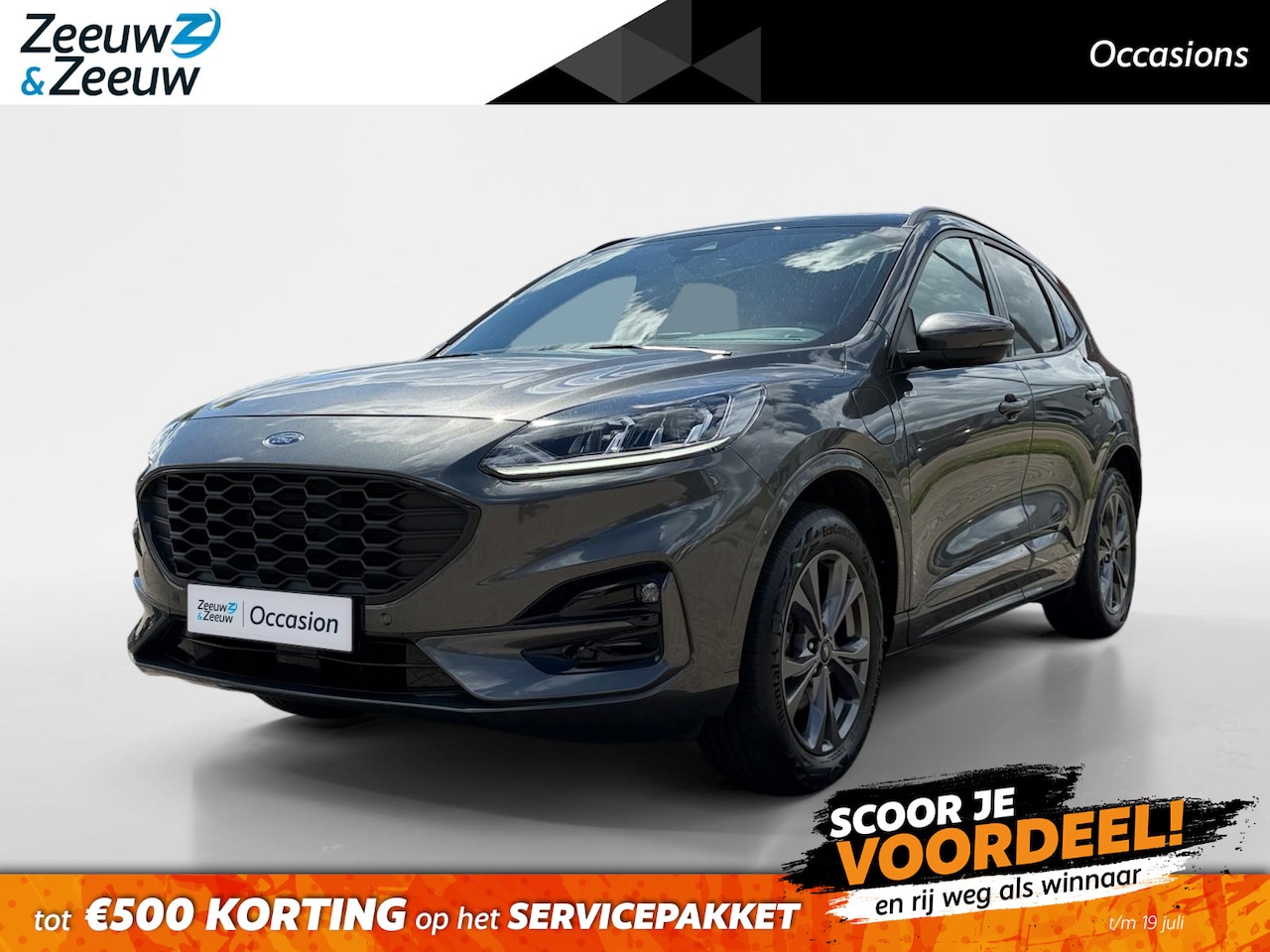 Ford Kuga - 2.5 PHEV ST-Line | Lage km | Automaat | Cruise control | Pano dak | Winter pack | Navigati - AutoWereld.nl
