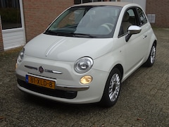 Fiat 500 C - 1.2 Lounge Cabriodak, Orig. Ned. Weinig km (kloppend!) NAP Logisch.