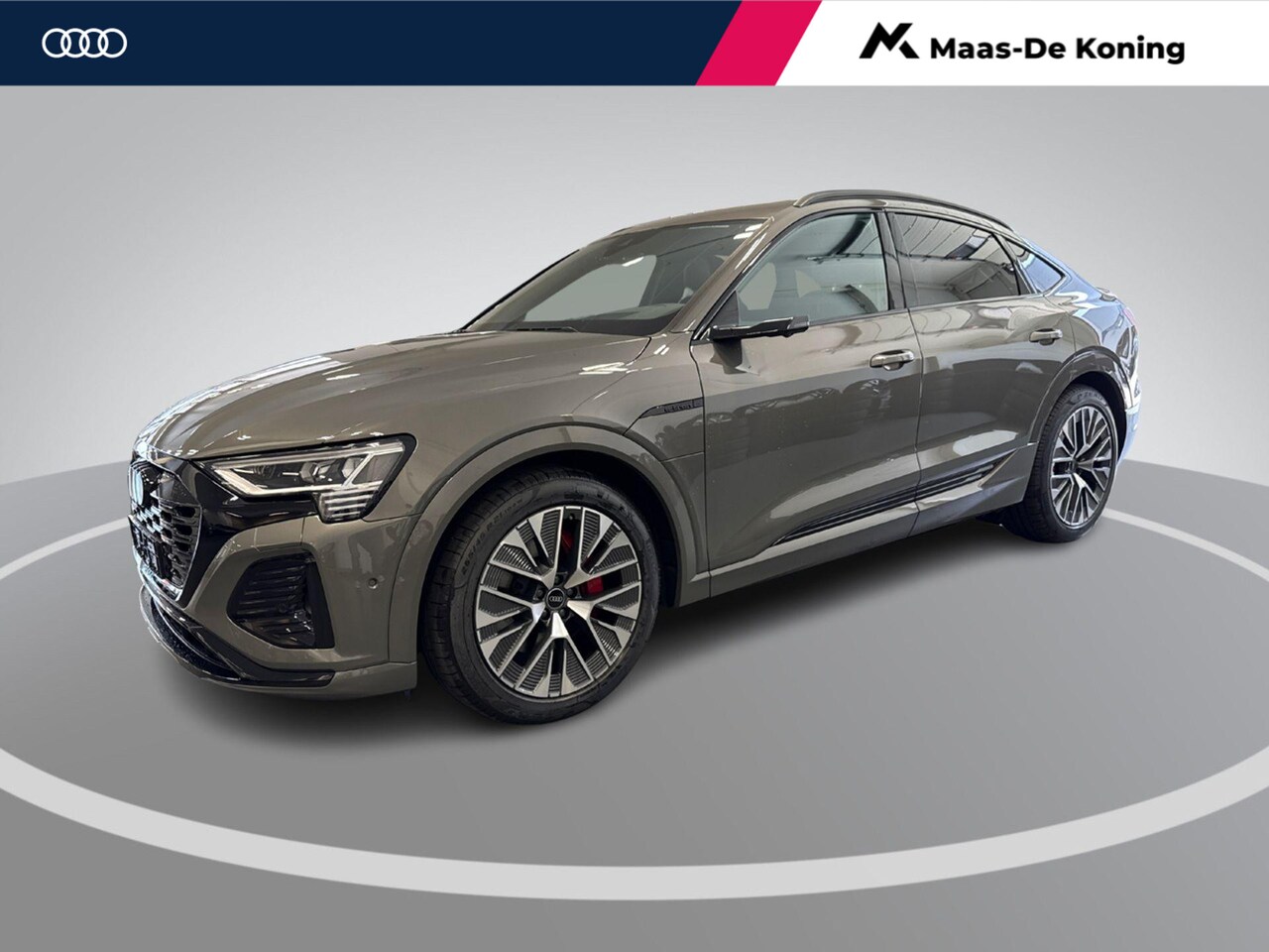 Audi Q8 Sportback e-tron - 55 quattro S Edition 408pk / 115 kWh · SOH 93,2% · Panoramadak · Luchtvering · 360gr Camer - AutoWereld.nl