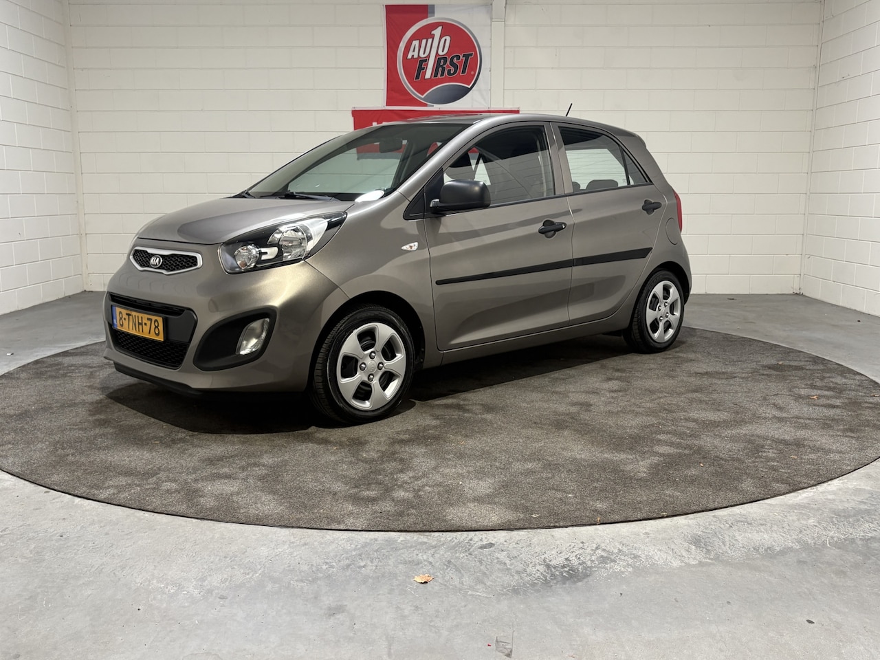 Kia Picanto - 1.2 CVVT ComfortLine 1.2 CVVT ComfortLine, Automaat, Volledig dealer onbderhouden, Airco, Cruise, Afn. trekhaak - AutoWereld.nl