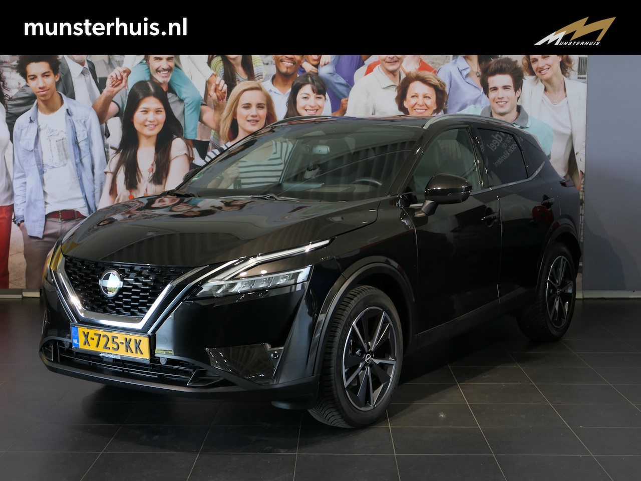 Nissan Qashqai - 1.3 MHEV Xtronic Tekna - Panoramadak - Allseasons - Dakrails - Trekhaak! - AutoWereld.nl