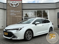 Toyota Corolla Touring Sports - 1.8 HYBRID STYLE APPLE/ANDROID STOEL+STUURVERW. EL-ACHTERKLEP HALF-LEDER LED 17"LMV KEYLES