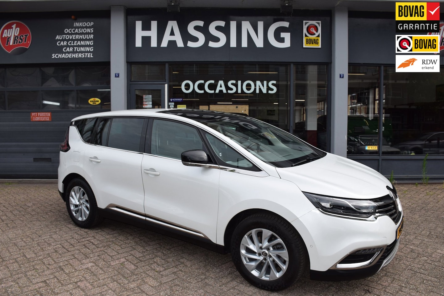 Renault Espace - 1.6 TCe Dynamique 7p. Pano, Led, PDC, Radio-CD`, Blue tooth, Navi, Touch screen , Inklapba - AutoWereld.nl