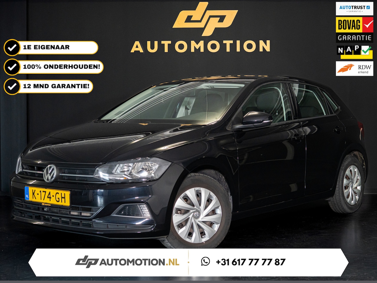 Volkswagen Polo - 1.0 TSI Highline | 1e Eig | ACC | NAP | Carplay | NL Auto - AutoWereld.nl