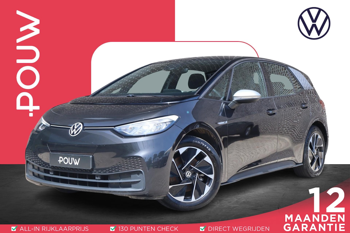 Volkswagen ID.3 - 204pk First 58 kWh | Navigatie | Stuurwielverwarming | Volautomatische Airconditioning - AutoWereld.nl