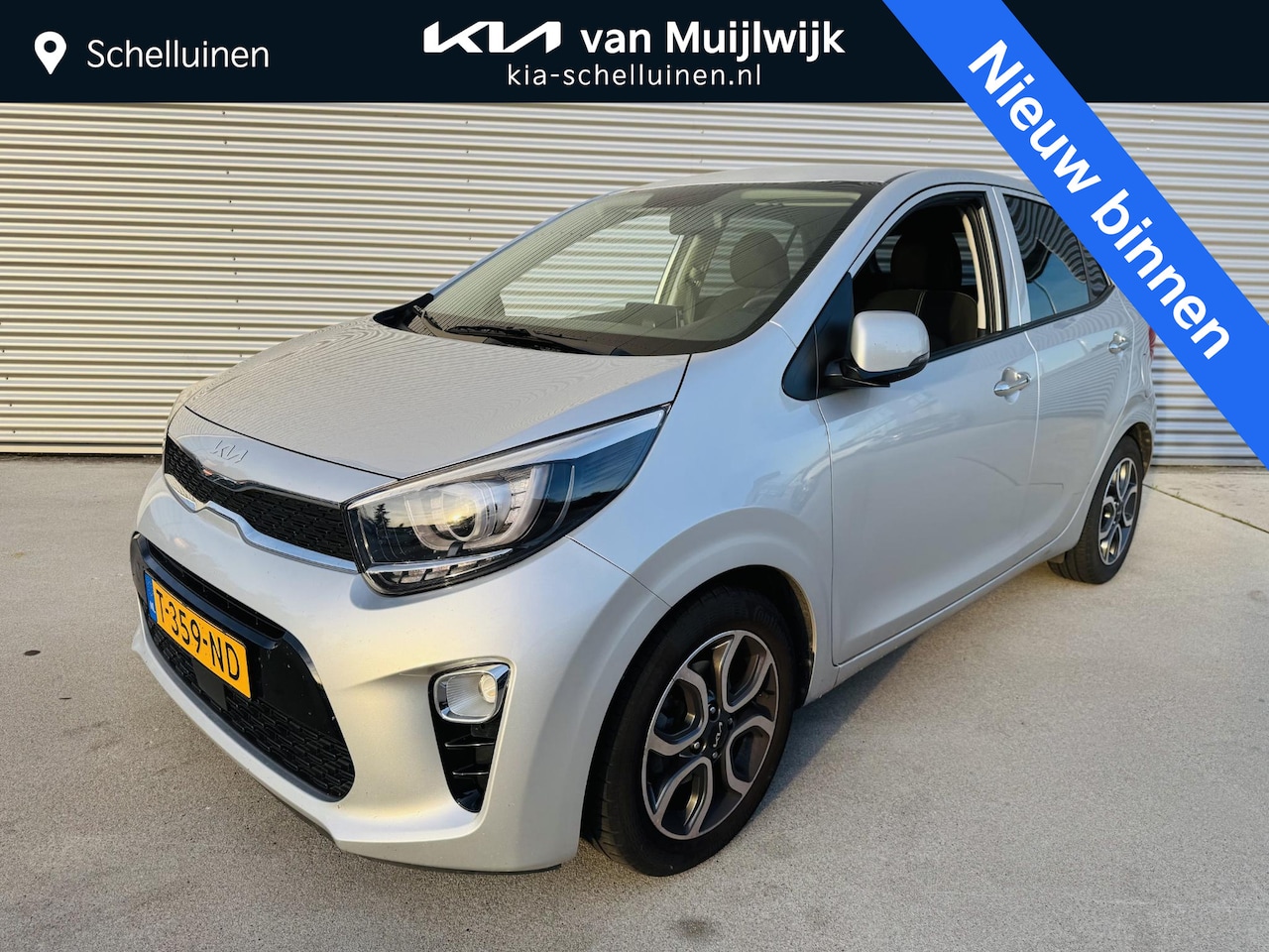 Kia Picanto - 1.0 DPi DynamicPlusLine NW geleverd & Onderhouden | Draaghaak tbv de fietsendrager |  Clim - AutoWereld.nl