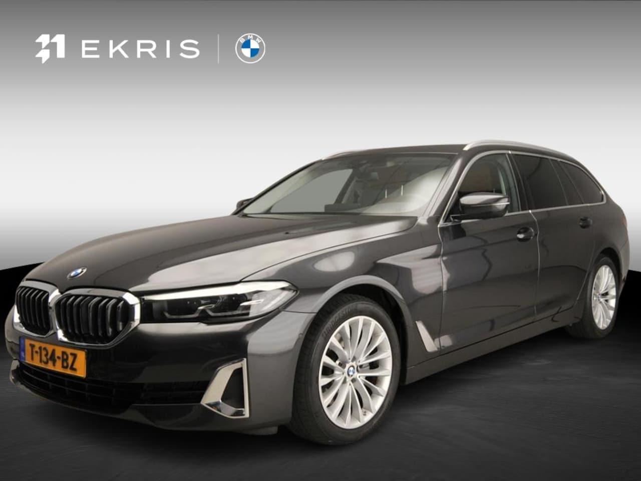 BMW 5-serie Touring - 520i | LED | Leder | Navigatie | Comfortzetels | Stoelverwarming | DAB | Hifi speakers | A - AutoWereld.nl