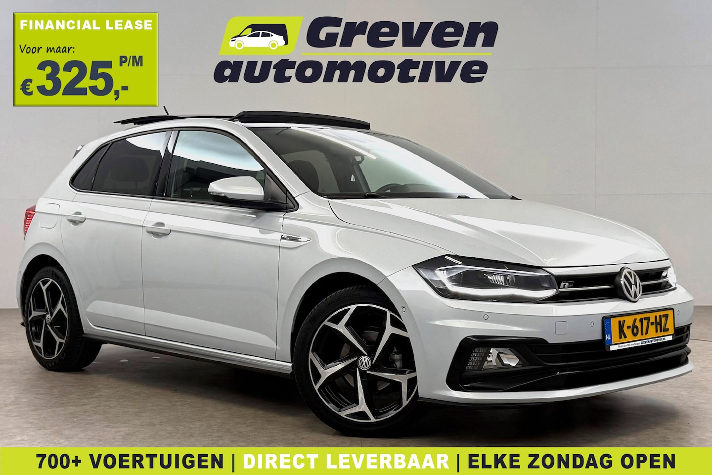 Volkswagen Polo - 1.0 TSI R-Line | Pano | Virtual | Cruise | Carplay | Navi | Parkeersens. | NAP - AutoWereld.nl