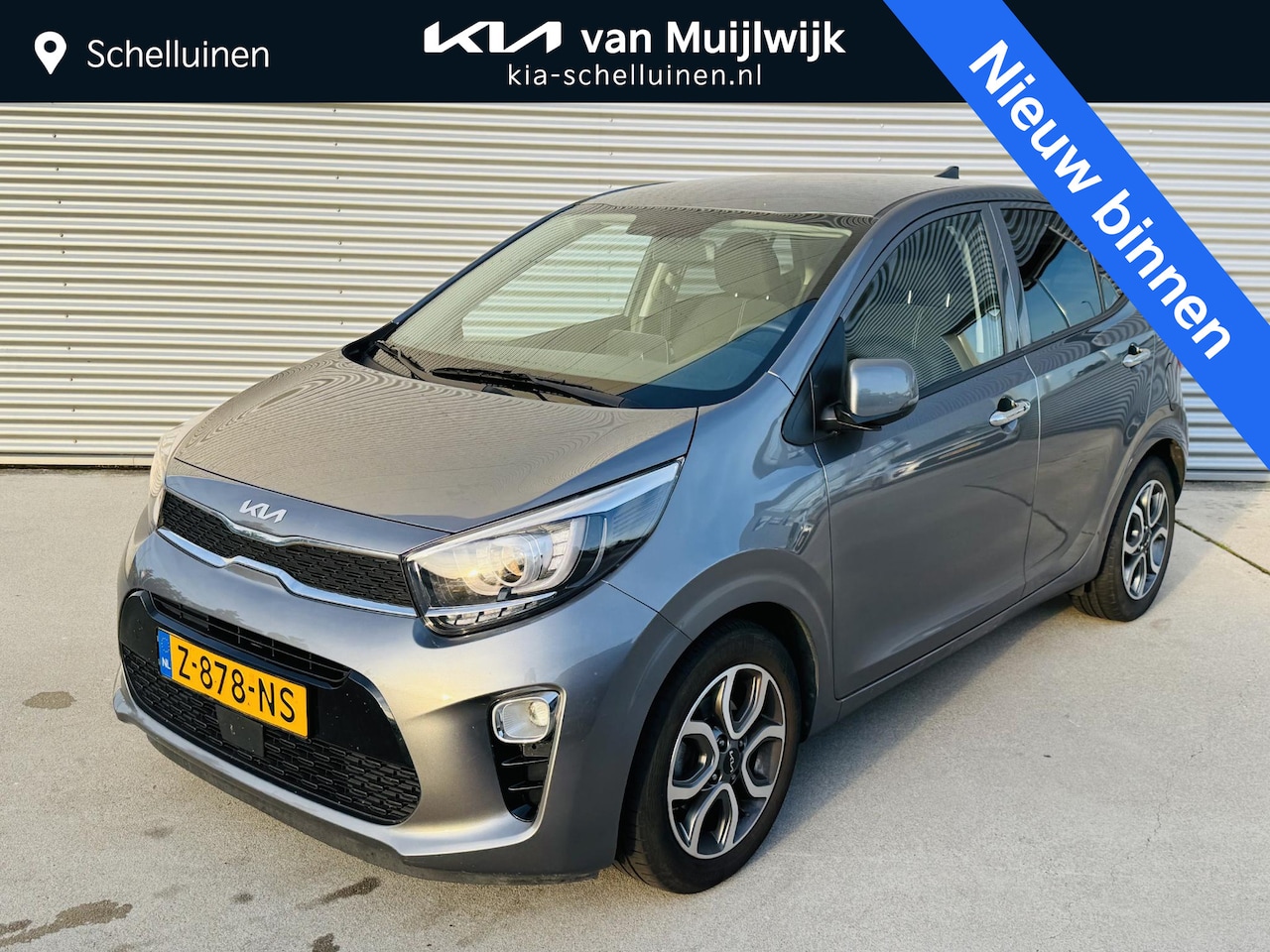 Kia Picanto - 1.0 DPi DynamicPlusLine NW geleverd & Onderhouden | Clima | Cruise | Camera | Keyless | Pr - AutoWereld.nl