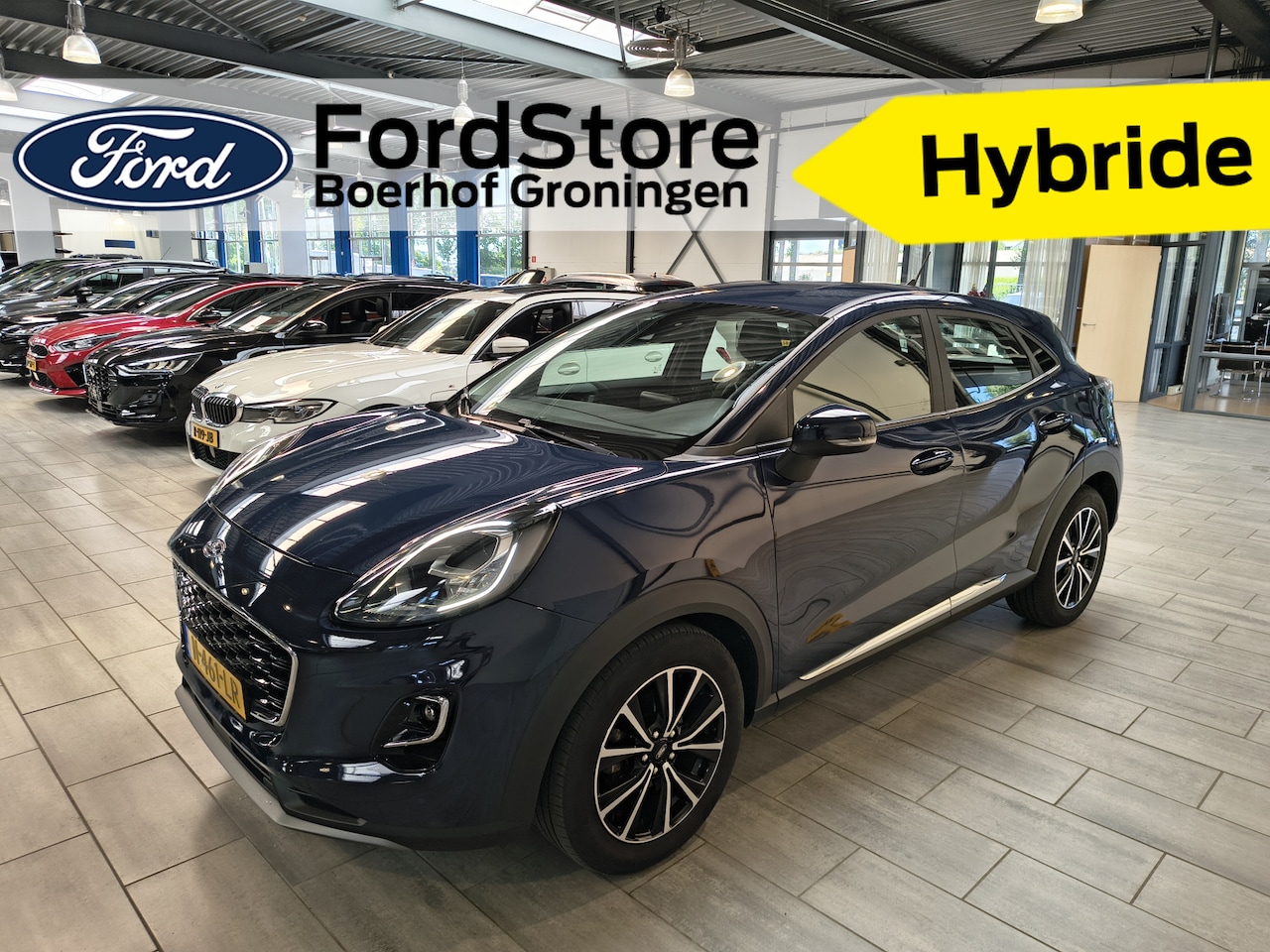 Ford Puma - EcoBoost Hybrid 125 pk Titanium | Navi | Cruise | PDC | LED | 1e eig. | 100% dealer onderh - AutoWereld.nl