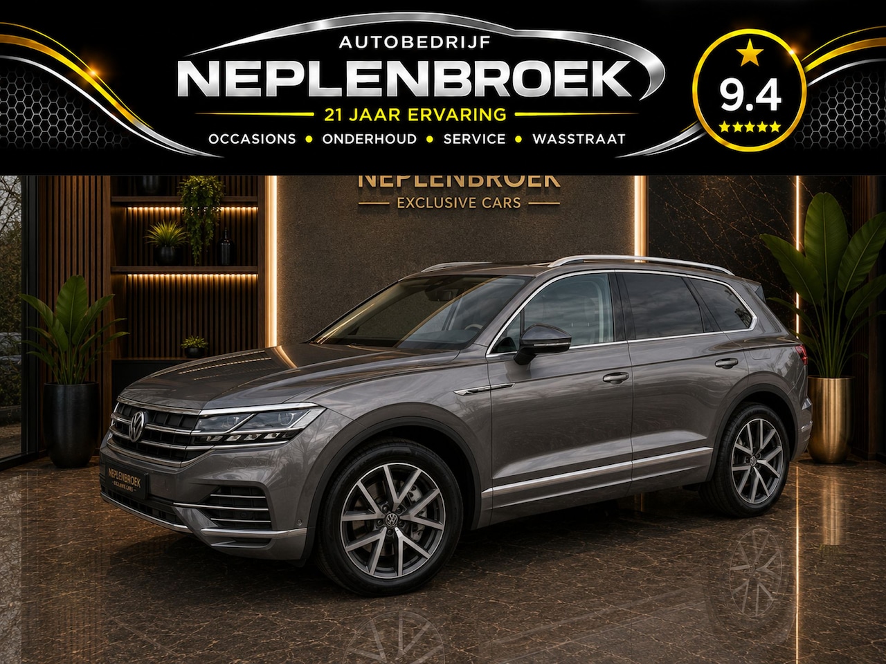 Volkswagen Touareg - 3.0 TSi eHybrid 4MOTION km 48.000 nap 1e eigenaar - AutoWereld.nl