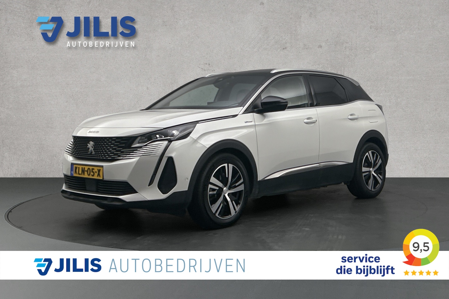 Peugeot 3008 - 1.6 HYbrid 225 GT | Adaptieve cruise control | Half leder | LED - AutoWereld.nl