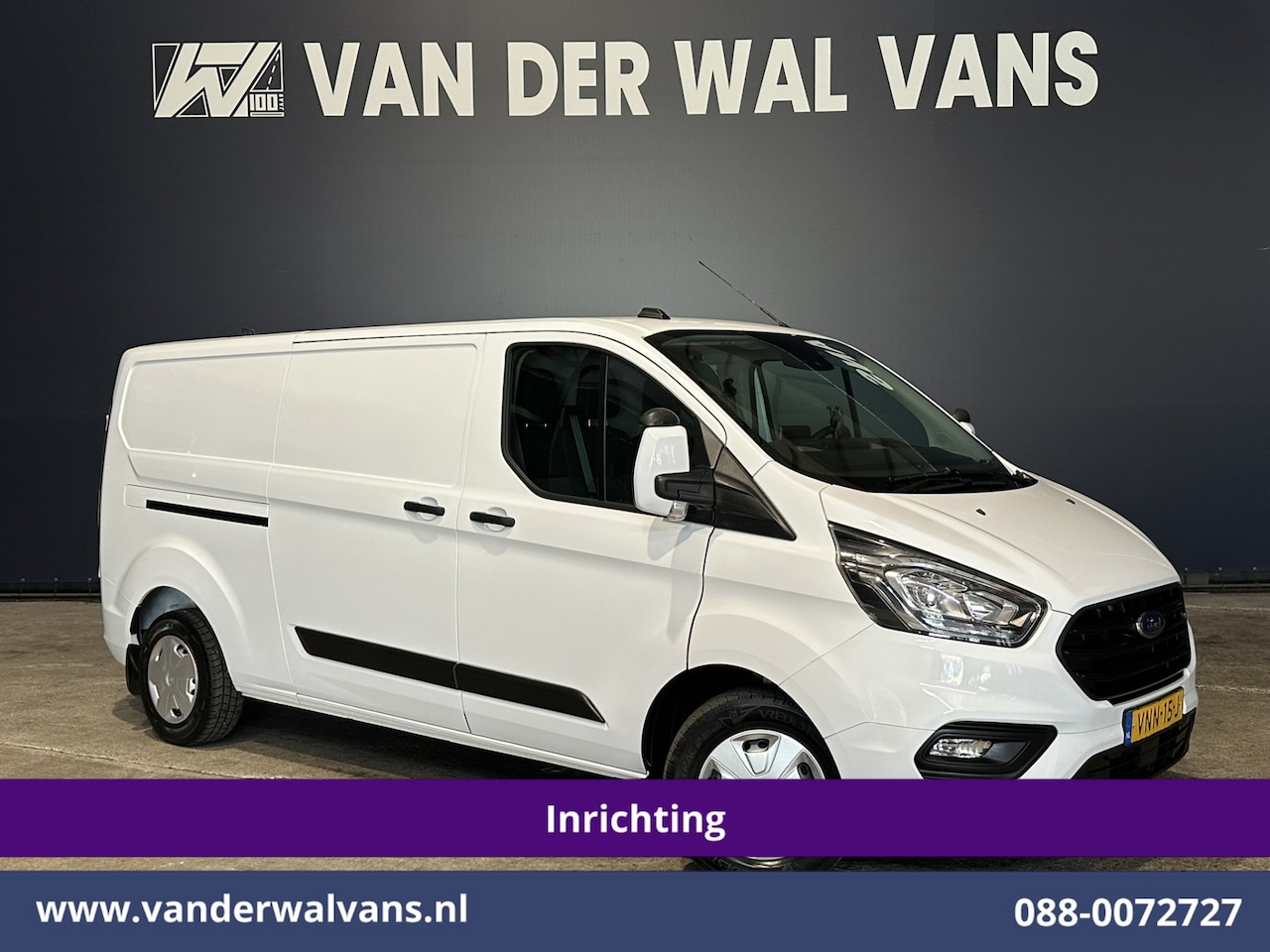 Ford Transit Custom - 2.0 TDCI 130pk L2H1 inrichting Euro6 Airco | Camera | LED | 2800 Trekhaak | Apple Carplay - AutoWereld.nl