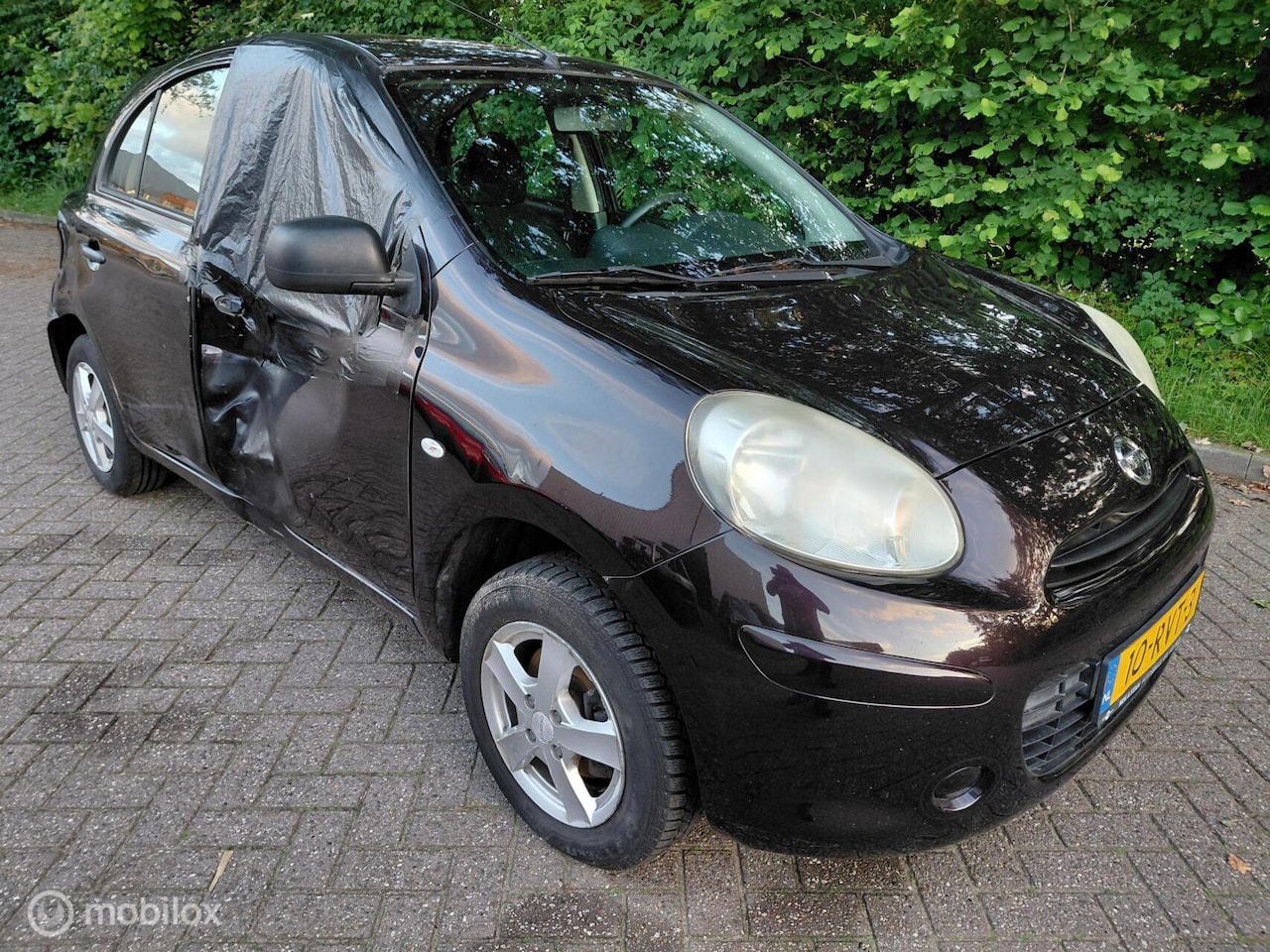 Nissan Micra - 1.2 I Visia Pack airco NAP 110687 KM APK 8-2026 - AutoWereld.nl