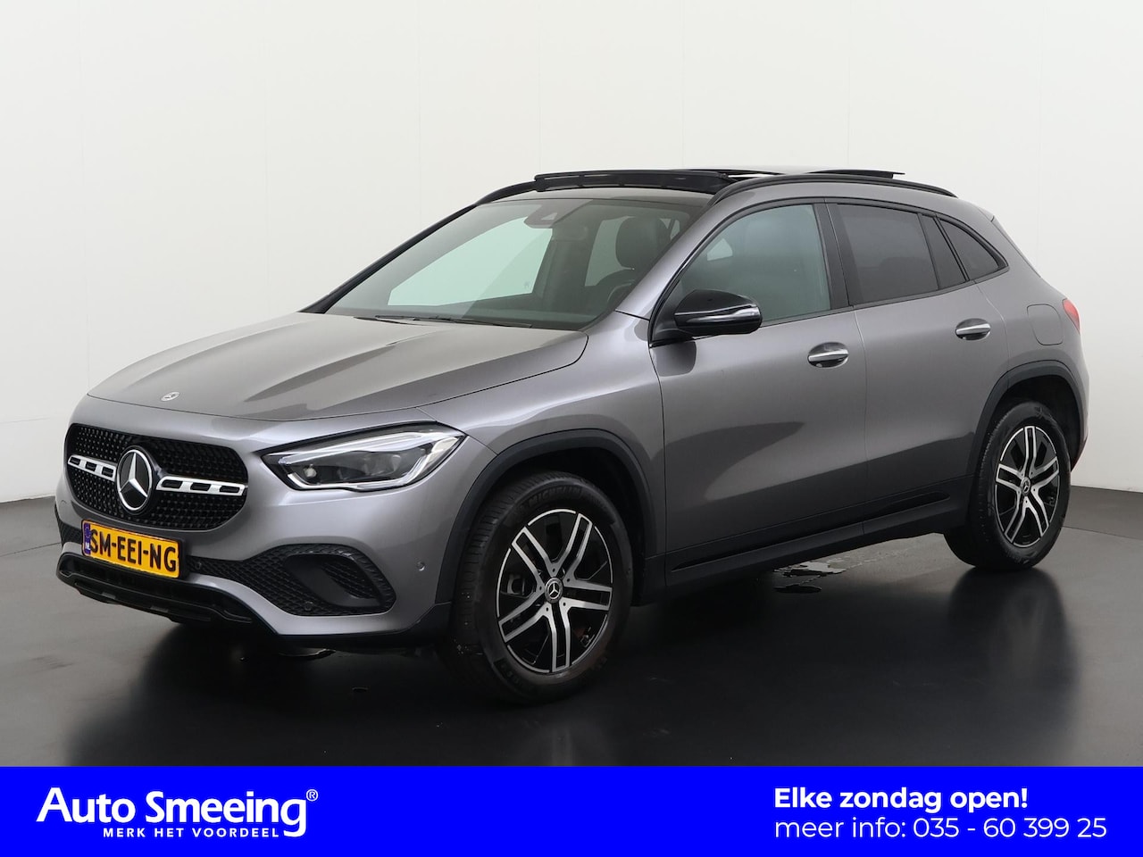 Mercedes-Benz GLA-Klasse - 250e Progressive Night | Panoramadak | Widescreen | Elektr achterklep | Zondag Open! - AutoWereld.nl