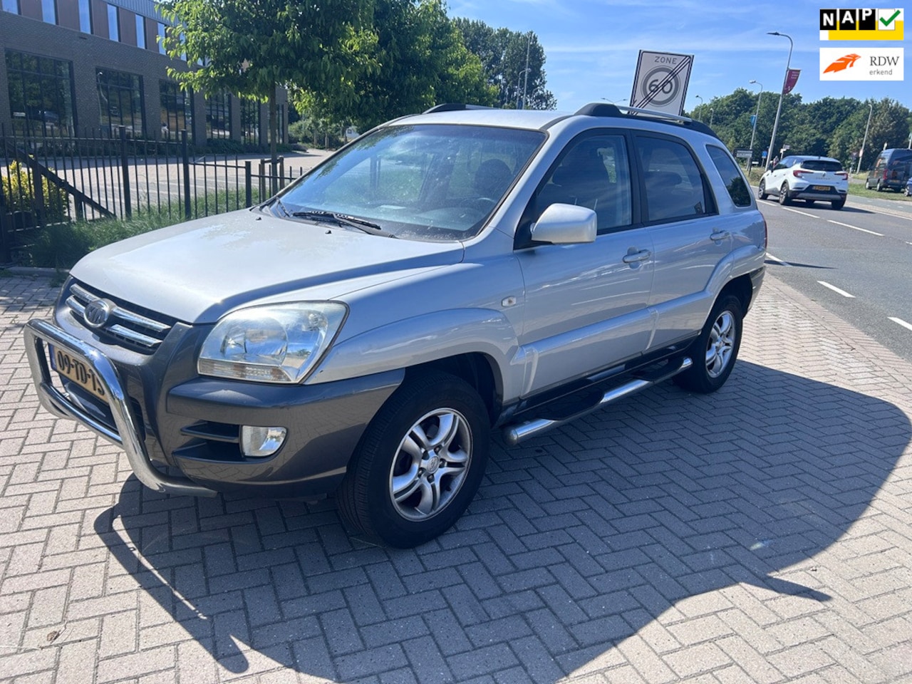 Kia Sportage - 2.0 CVVT Executive 2006! CLIMATRONIC! NWE APK! Nette auto! - AutoWereld.nl
