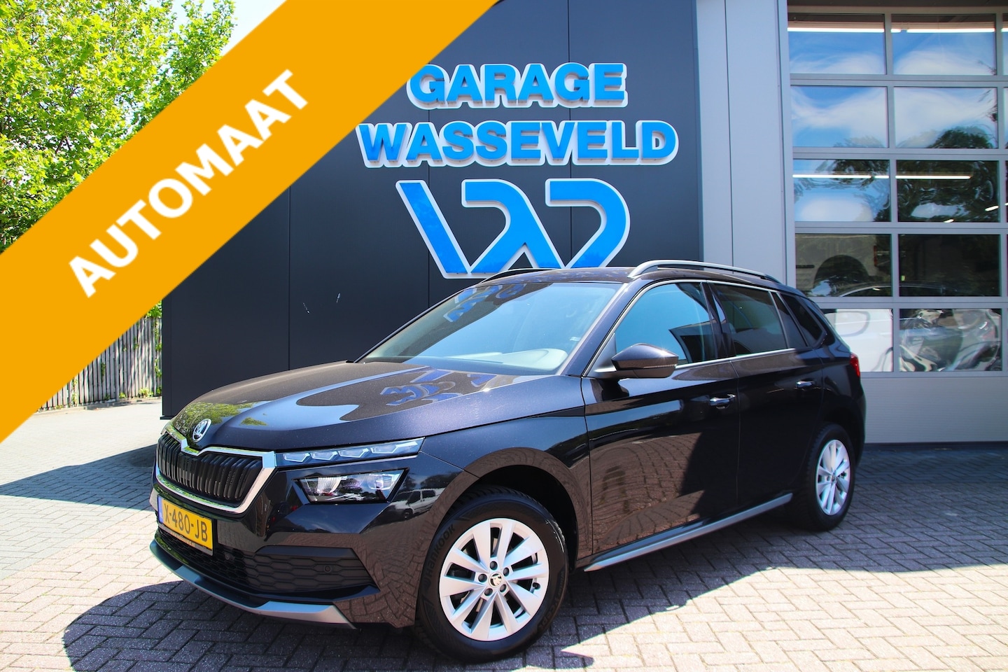 Skoda Kamiq - 1.0 TSI 110PK Business Ed Trekhaak/Stoelverw/Carplay/Park.sen V+A/Navi - AutoWereld.nl