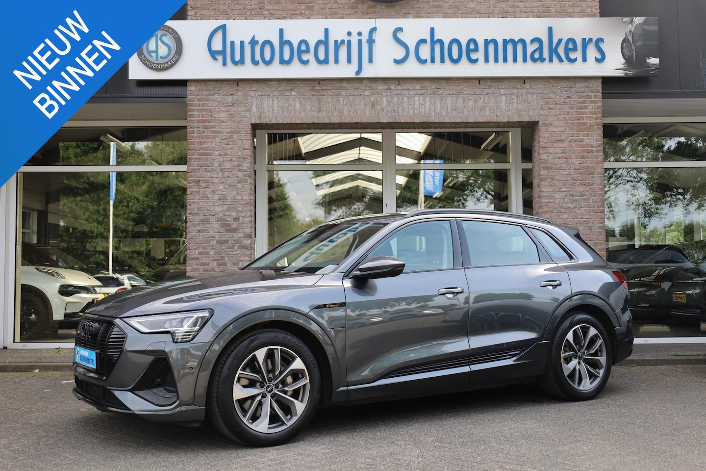 Audi e-tron - 55 quattro S Line 95 kWh 360-CAMERA LEER/ALCANTARA TREKHAAK-AFN VIRTUAL-COCKPIT LUCHTVERIN - AutoWereld.nl